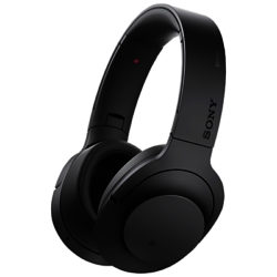 Sony MDR-100ABN h.ear on Wireless Over-Ear Headphones with Noise Cancellation Charcoal Black